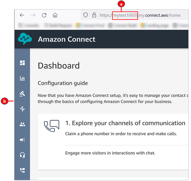 Die Connect-Kunden-Dashboard-Seite.
